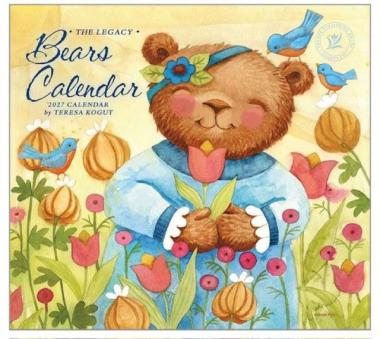 2027Legacyレガシーカレンダーベアーズ Bears Calendar 消費税込2900円
