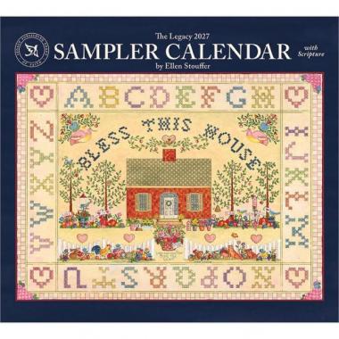 2027年LegacyレガシーカレンダーSampler calendarサンプラー消費税込2900円
