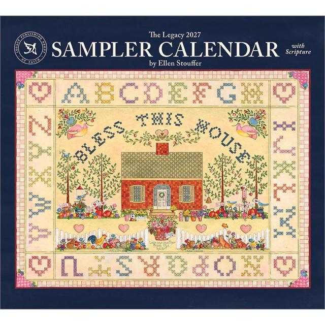 2027年LegacyレガシーカレンダーSampler calendarサンプラー消費税込2900円
