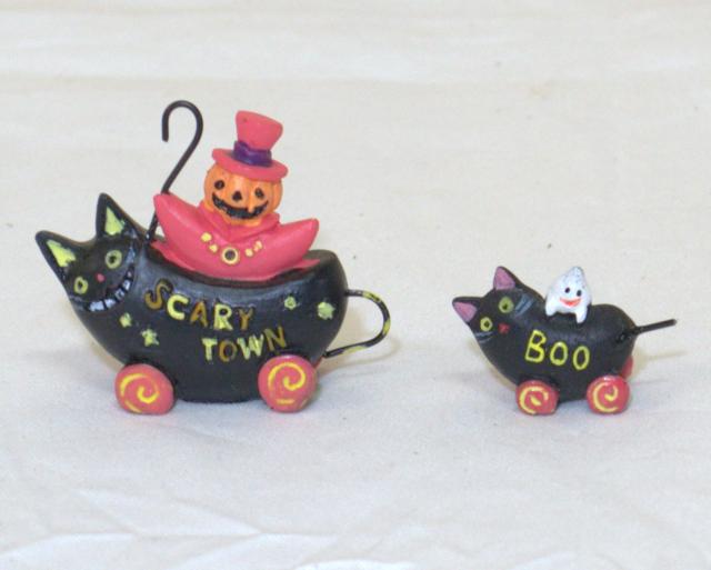 ハロウィン　ブラックキャット　セット