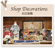 Decoration for shop お店装飾